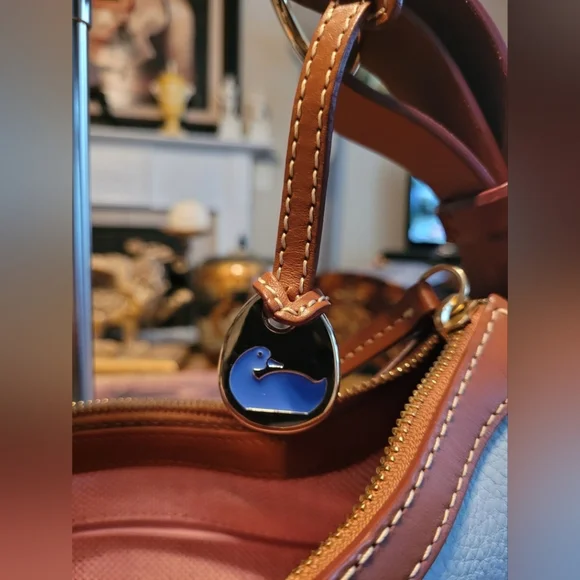 Dooney & Bourke Blue and Brown Women's Bag NWOT - Picture 13 of 15